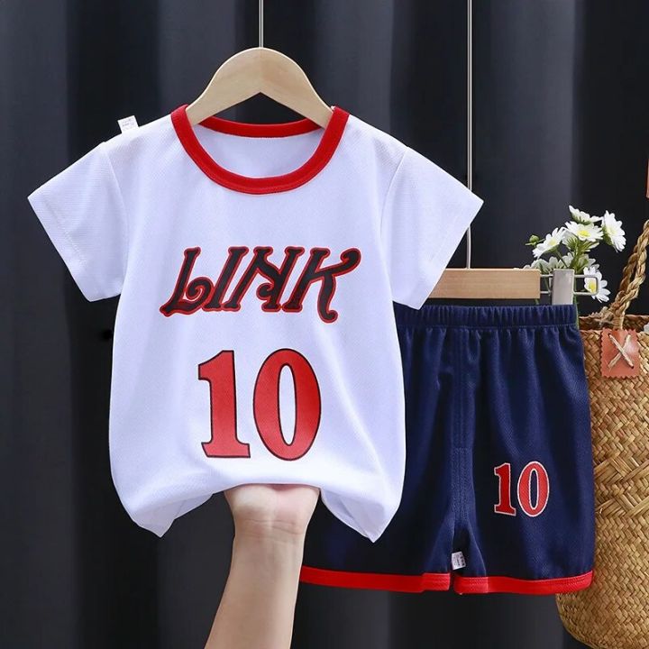 Boys%20Sports%20Basketball%20Clothes%20Suit%20Summer%20Children's%20Fashion%20Leisure%20Vest%20Shorts%202pcs%20Toddler%20Boy%20Short%20Sleeve%20Suit%20For%202-10Y%20-%20Image%202