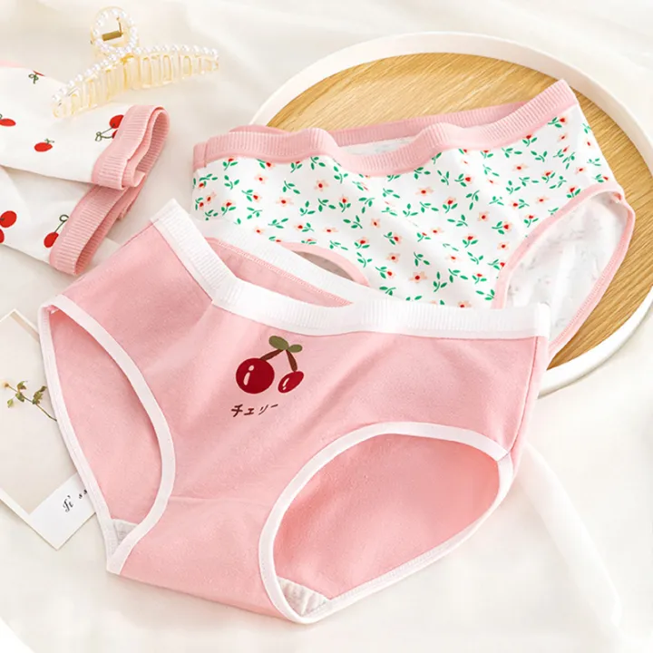 Cherry%20girl%20panties%20soft%20breathable%20pure%20cotton%20cute%20girl%20triangle%20pants%20medium%20waist%20women%20panties%20-%20Image%205