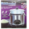 Miyako Electronic Rice Cooker ASL-1280-HC-D/ Rice Cooker. 