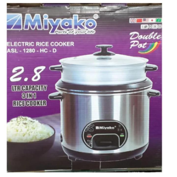 Miyako Electronic Rice Cooker ASL-1280-HC-D/ Rice Cooker