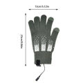 【Solitary waves】Electric USB Heated Gloves Portable 5v Heater Heated Gloves Carbon Fiber Cloth USB Heated Gloves Pad For Working Outing Travel.