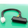 NEW ATX PSU Standard 24Pin Female to 6P Male Internal Power Adapter Converter Cable For Dell 6 PIN 3060 5060 7060 Mainboard. 
