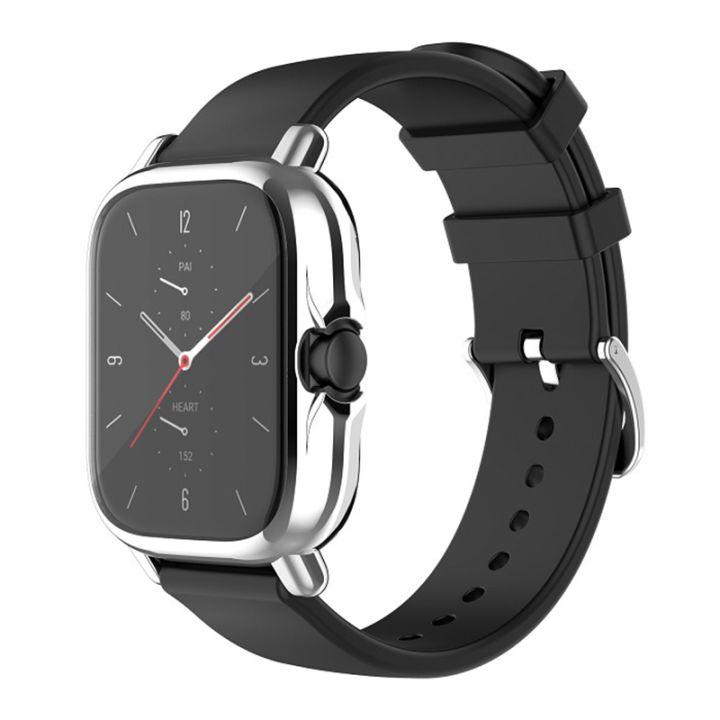 Protective%20Cover%20for%20Amazfit%20GTS%202%20TPU%20Case%20for%20Huami%20Amazfit%20GTS%202E%20Smartwatch%20Protector%20A1968%20Full%20Coverage%20Black%20-%20Image%204