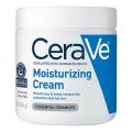 CeraVe Moisturizing Cream, Body and Face Moisturizer for Dry Skin, Body Cream with Hyaluronic Acid and Ceramides, Daily Moisturizer, Oil-Free, Fragrance Free, Non-Comedogenic, 19 Ounce-539 gram.