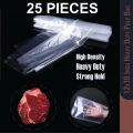 25 Pcs LD 12 x 18 Inch Meat/ Fish/ Frozen/ Fruits Carry Bag High Density Heavy Duty Poly Bag.