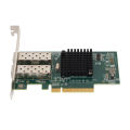 PCIe Network Card Dual 10G SFP I/O Virtualization IEEE802.3 1000BASE SX LX Server Network Adapter for Win System. 