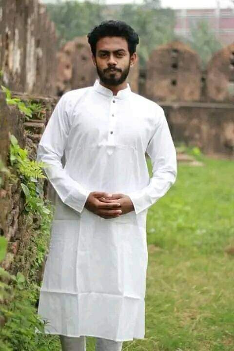 Boys wear yellow Punjabi for Man