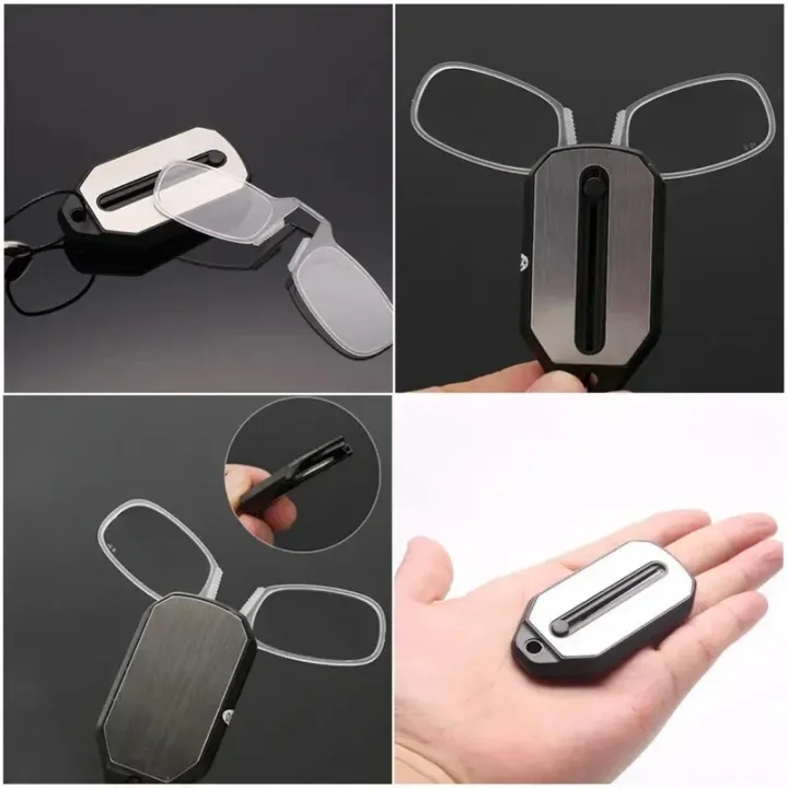 Nose%20Clip%20Reading%20Glasses%20Men%20Women%20Portable%20Hyperopia%20Glasses%20Transparent%20Eyeglasses%20Folding%20Glasses%20with%20Keychain%20+1.0%20To%20+3.0%20-%20Image%203