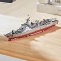 3D Metal Puzzle Ship Metal Model Building Kits for Children Women Kids 15.6cmx2.5cmx5cm. 