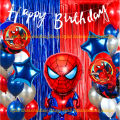 Spider Man Theme Birthday Decoration Set-ARJ-0005. 