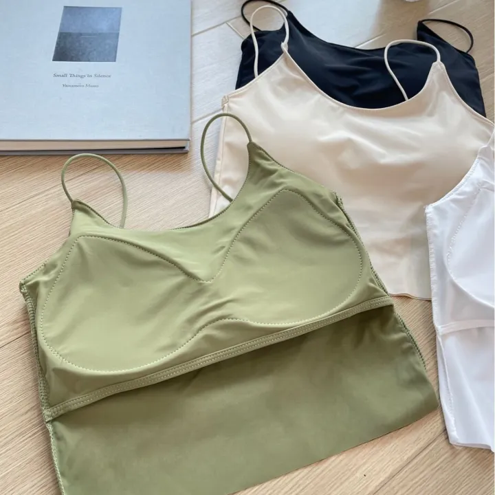 Sexy%20Hot%20Girl%20Slim-Fit%20Short%20Ice%20Silk%20Sling%20Vest%20with%20Chest%20Pad%20Push%20up%20Cross%20Hollow%20out%20Sexy%20Beauty%20Back%20Underwear%20-%20Image%204