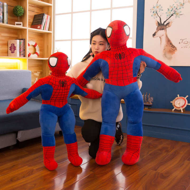 Spiderman%20Plush%20Toy%20Cartoon%20Anime%20kids%20Gift%20Spiderman%20Doll%20-%20Image%202