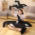 50CM Simulation Killer Whale Plush Toys Stuffed Orcinus Orca Fish Doll Shark Cartoon Soft Sleep Pillow Kids Girls Baby Gift. 