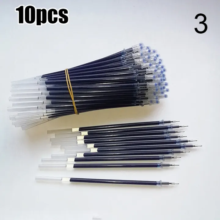 10pc%200.5mm%20Pen%20&%20Refills%20Rod%20Blue%20Black%20Ink%20Writing%20Tool%20School%20Stationery%20Eatop%20-%20Image%208