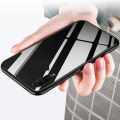 Samsung Galaxy A30s / Samsung Galaxy A50s - Tempered Glass Case Hard Glossy Shockproof Back Cover.