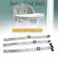 Baby Seat Belt, 3 Point Seat Harness High Chair Kid Seat Strap. 