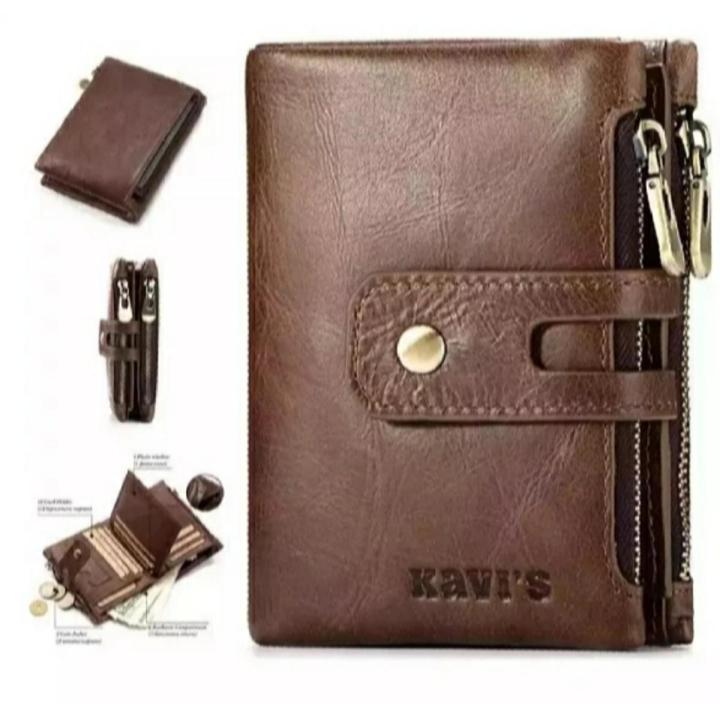 Kavis 100% Leather High quality Long Lusting Wallet For Man - Wallet For Men