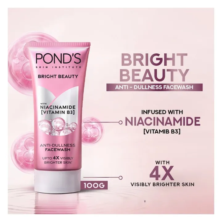 Ponds%20Bright%20Beauty%20Anti-Dullness%20Face%20Wash%20with%20Niacinamide%20(Vitamin%20B3)%20100gm%20-%20Image%204