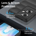 Lenuo For vivo iQOO Z9 Back Cover Phantom Shield Soft Silicone TPU Shockproof Airbag Phone Case. 