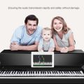 WERSI 5-Pin Midi to USB In-Out Cable Adapter Converter for Windows Mac Ios Laptop to Music Piano Keyboard. 
