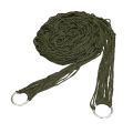 Durable Portable Outdoor Sport Hammock, Outdoor Camping Hammock Mesh Net for Garden Beach Yard Travel Garden Swing Hanging Bed. 