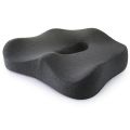 Memory Foam Seat Cushion Office Chair Cushion Car Seat Support Waist Pillow Massage Buttocks Pad Pain Relief Orthopedic Pillow.
