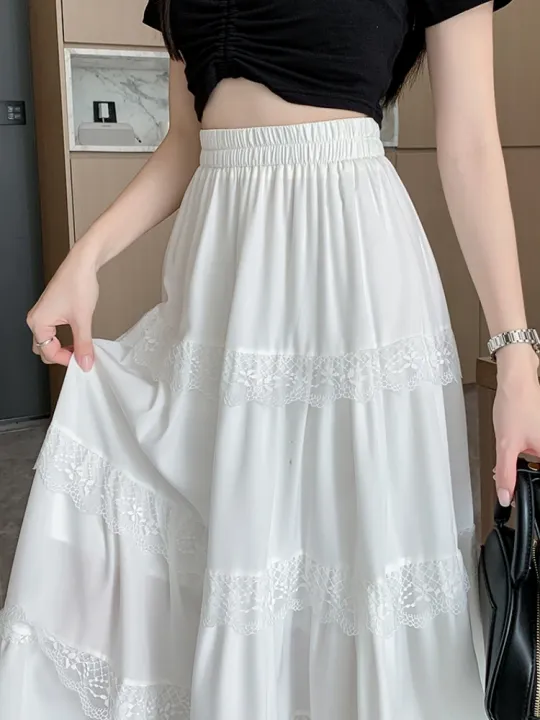 Midi%20Long%20Skirt%20Women%20White%20Skirt%202024%20Mori%20Girl%20Style%20Sweet%20Crochet%20Lace%20Spring%20Summer%20High%20Waisted%20A-Line%20Pleated%20Skirts%20rok%20-%20Image%206