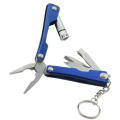 Custom Pocket Equipment With Stainless Steel Mini Multi-Tool Keychain Flashlight - Stay Prepared Custom Pocket Equipment. 