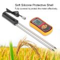 LCD Moisture Meter GM640 Portable Digital Grain Temperature for Wheat Rice Corn Bean. 