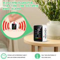 5 In1 CO2 Meter Digital Temperature Humidity Tester Carbon Dioxide-B. 