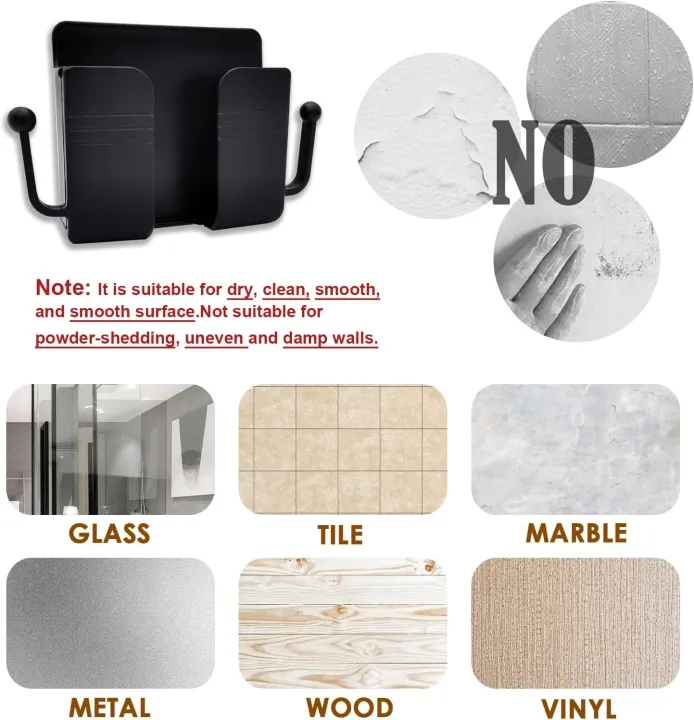 1pcs%20Wall%20Mounted%20Organizer%20Storage%20Box%20Remote%20Control%20Mounted%20Mobile%20Phone%20Plug%20Wall%20Holder%20Charging%20Multifunction%20Holder%20Stand%20-%20Image%204