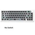 GMK67 Hot Swappable Mechanical Keyboard Gasket Kit Bluetooth 2.4G Wireless 3 Mode Keyboard Customization Kit RGB Backlit 67 Keys. 