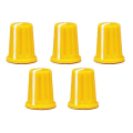 EQ Rotary Knob Replacement Equalizer Potentiometer Fader Knobs Push Rod Cap, Knob Cap-F Easy Install. 