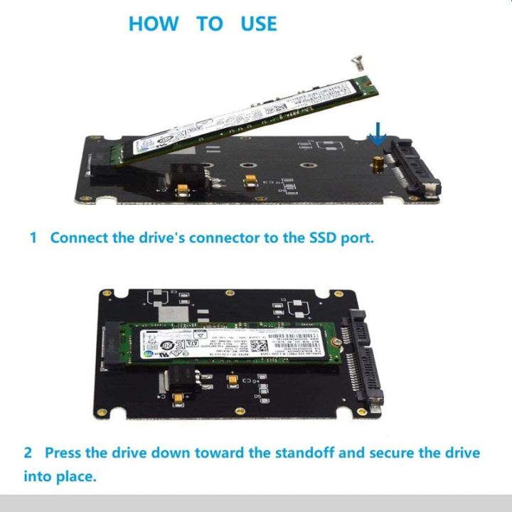 M.2%20NGFF%20to%202.5%20Inch%20SATA%20SSD/MSATA%20to%20SATA%20Adapter%20Card%20Case%20(B%20Key%20for%20PC%20Adapter%20M2%20+M%20Desktop%20Socket%20NGFF%20)%20-%20Image%208