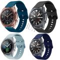 20mm 22mm Silicone Strap For Samsung Galaxy Watch Active 2 40mm 44mm / 3 41mm 45mm / For Huawei GT 2 46 42mm Band Bracelet Belt.