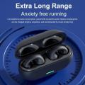 NEW T75 Wireless Earbuds Stereo Bass Sports Headset Ear-Clip Bluetooth Headphones Bone Conduction Earphone with Mic For Phone. 