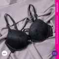 Armela Dream Angel Wired Push-Up Bra – Black. 