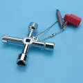 4 In1 Meter Box Key Gas Key Meter Key Multi-Functional Utilities Key. 