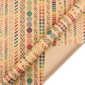 6 Pcs Wrapping Paper Sheets,Birthday Wrapping Paper Set Festival Gift Wrap Papers,Ribbon Present.