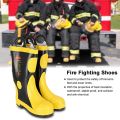 Fire Proof Safety Gum Boot Rubber High Temperature Resistant Waterproof Shoes. 