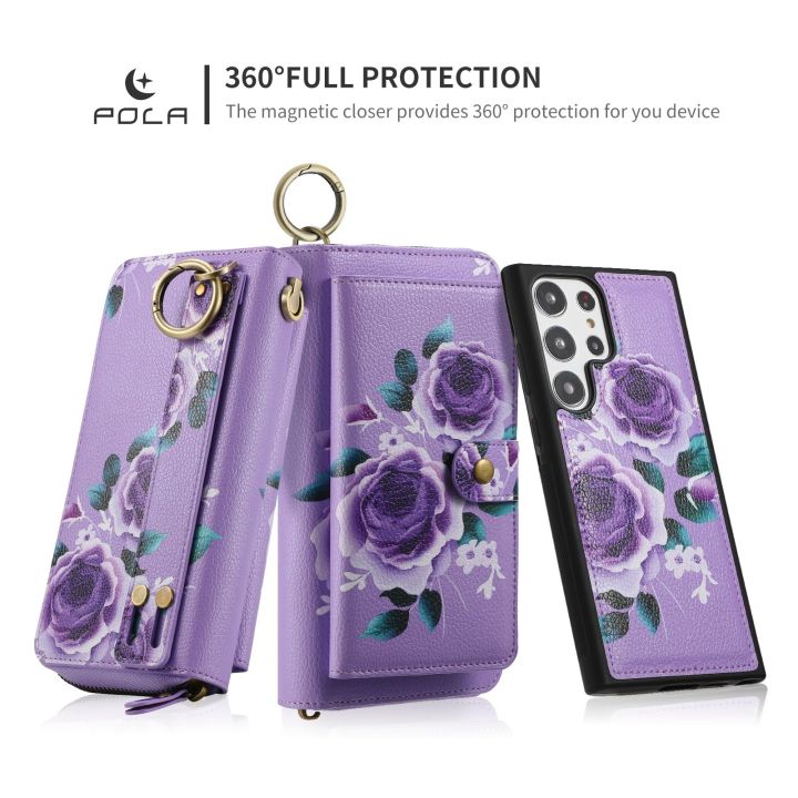 POLA%20Flower%20Multi-functional%20Zipper%20Wallet%20Leather%20Phone%20Case%20For%20Samsung%20Galaxy%20S22+%205G/Samsung%20Galaxy%20S24%20Ultra%205G/Samsung%20Galaxy%20S22%205G/Samsung%20Galaxy%20S24%205G/Samsung%20Galaxy%20S22%20Ultra%205G/Samsung%20Galaxy%20S23%205G/Samsung%20G%20-%20Image%204