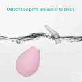 Water Drop type Newborn Baby Supplies Medical PVC Nasal Aspirator Pump Nose Cleaner Type Cold and Snot Cleaning Silicone Head Elevator. 
