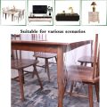 6 Seater Water Transparent Table Cloth -84 ichess X 54 inches- 16m.