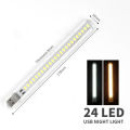 Portable Mini USB LED Book Light DC5V Ultra Bright Reading Book Lamp 24leds Lights For PC Noteb ook Book Lights. 