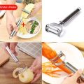 Stainless Steel Multi-function Vegetable Double Peeler Cutter Julienne Peeler Potato Carrot Grater Kitchen Tool.