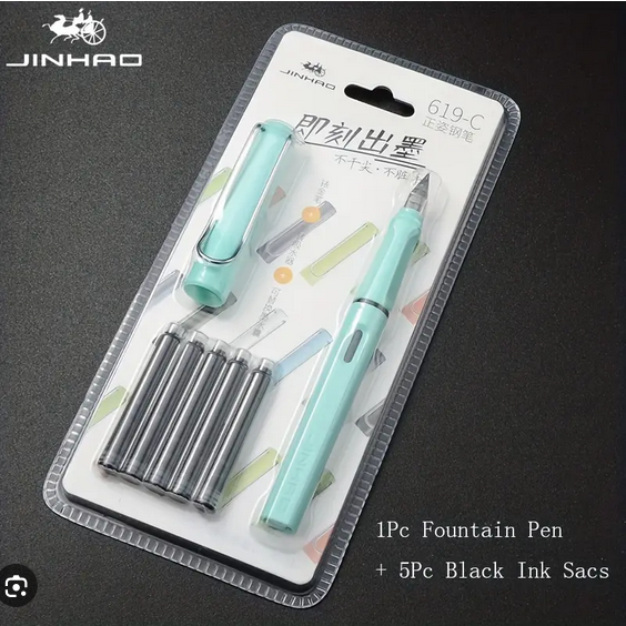 Jinhao%20619%20Fountain%20Pen%20Set%20with%20Black%20Ink%20-%20Medium%20Nib,%20Snap%20Cap%20Closure%20for%20School%20&%20Office%20Writing%20Supplies%20-%20Ideal%20Graduation%20Gift,%20Pen%20Set,%20Replaceable%20Ink%20-%20Image%206