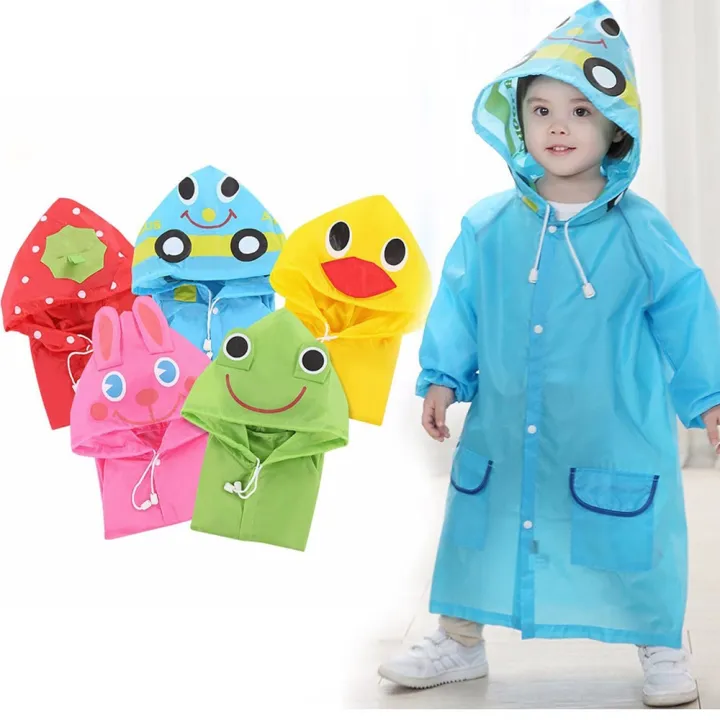 1PCS%20Children's%20cartoon%20raincoat%20Korean%20children's%20rain%20gear%20Cute%20baby%20poncho%20household%20goods%20playground%20Songkran%20Festival%20-%20Image%203