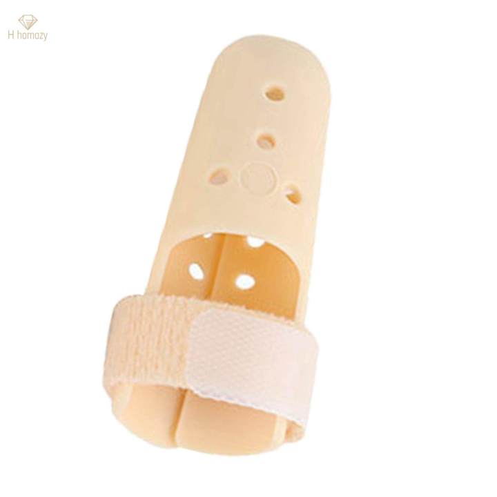 2 Pieces Plastic Finger Splint Brace Recovery Splint Mallet Splint
