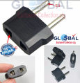 US to Flat Pin To Eu 2 Round Pin Plug socket Adapter USA to Euro wall Charger  Outlet socket  1pcs. 