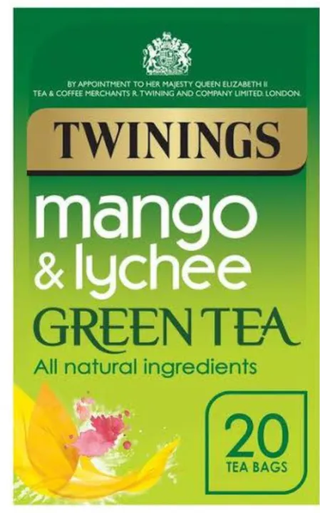 Twinings Mango & Lychee Green Tea, 20 Tea Bags